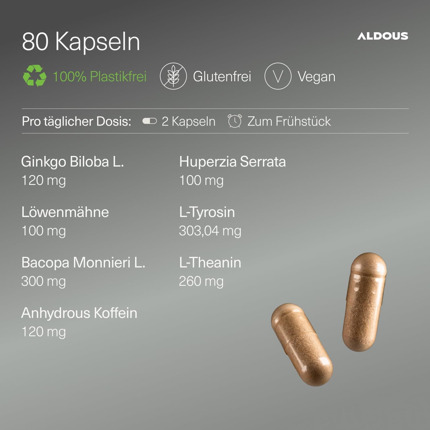 Aldous Capsule Nootropiche Naturali