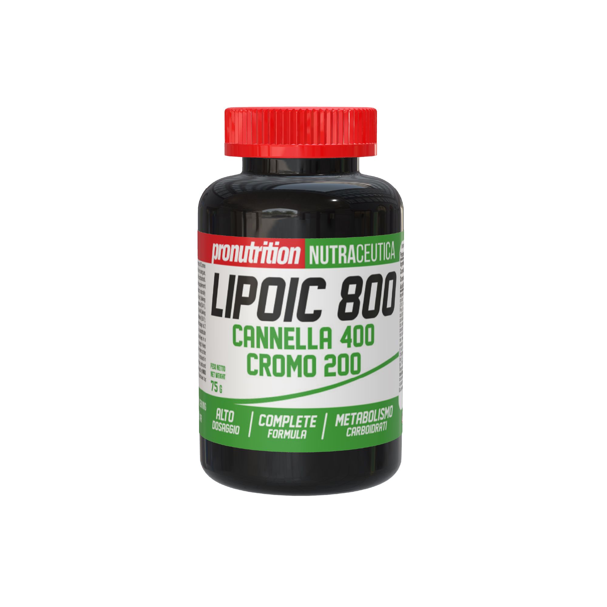 Pronutrition Integratore Lipoic 800 - Metabolismo Carboidrati - Azione Antiossidante - 60 Compresse