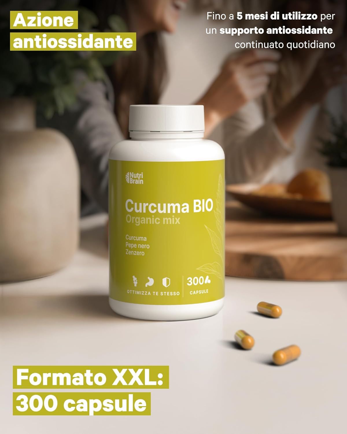NUTRIBRAIN Curcuma Capsula