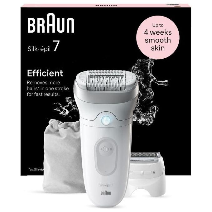 Braun Silk-épil 7 7-041 Grigio, Bianco