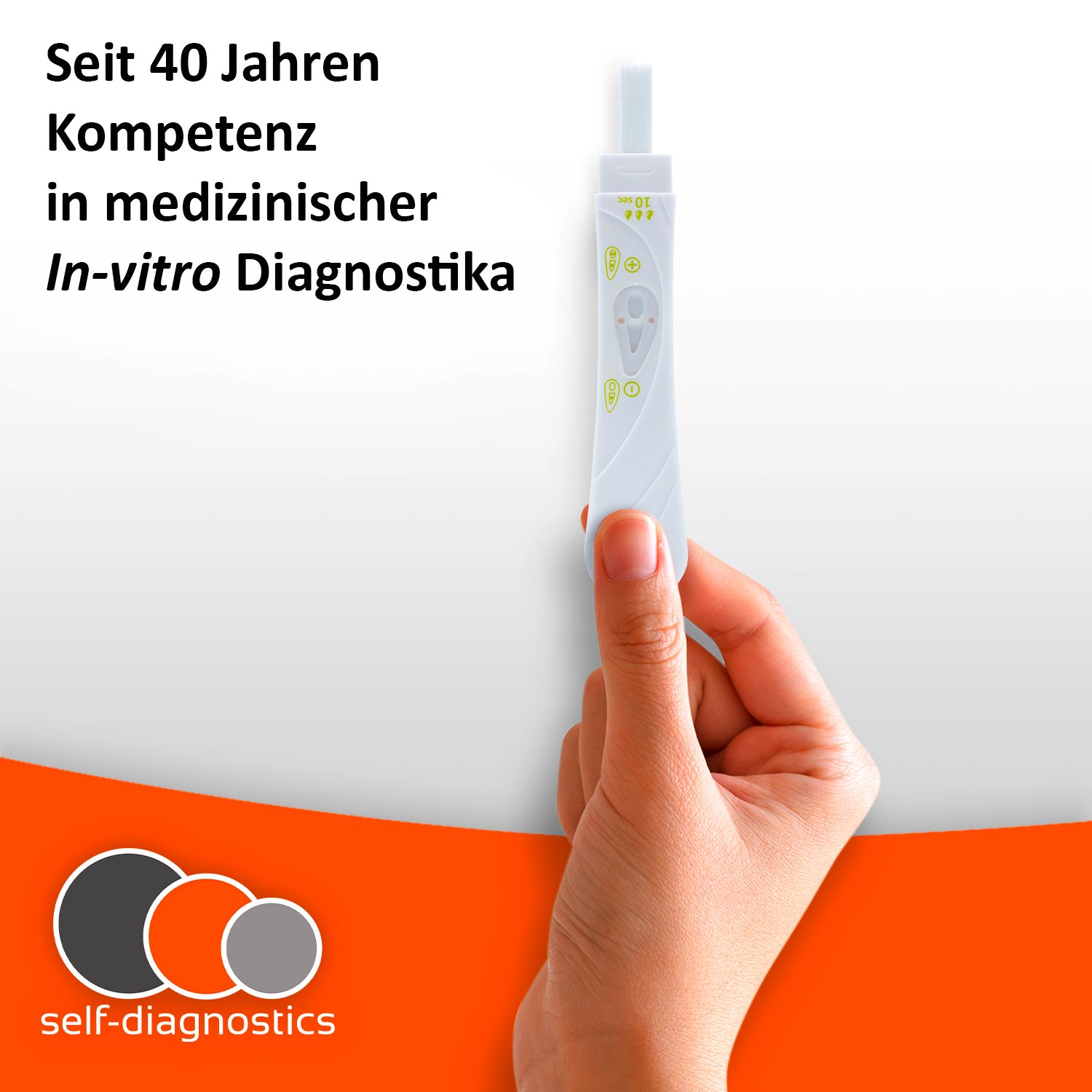 self-diagnostics Test di gravidanza precoce hCG 10 miu/ml