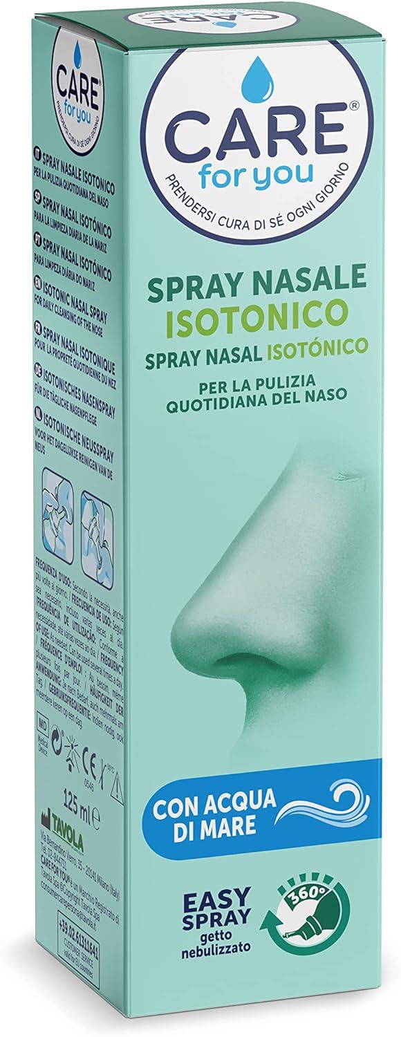CARE for You Spray Nasale Isotonico, 125 ml.