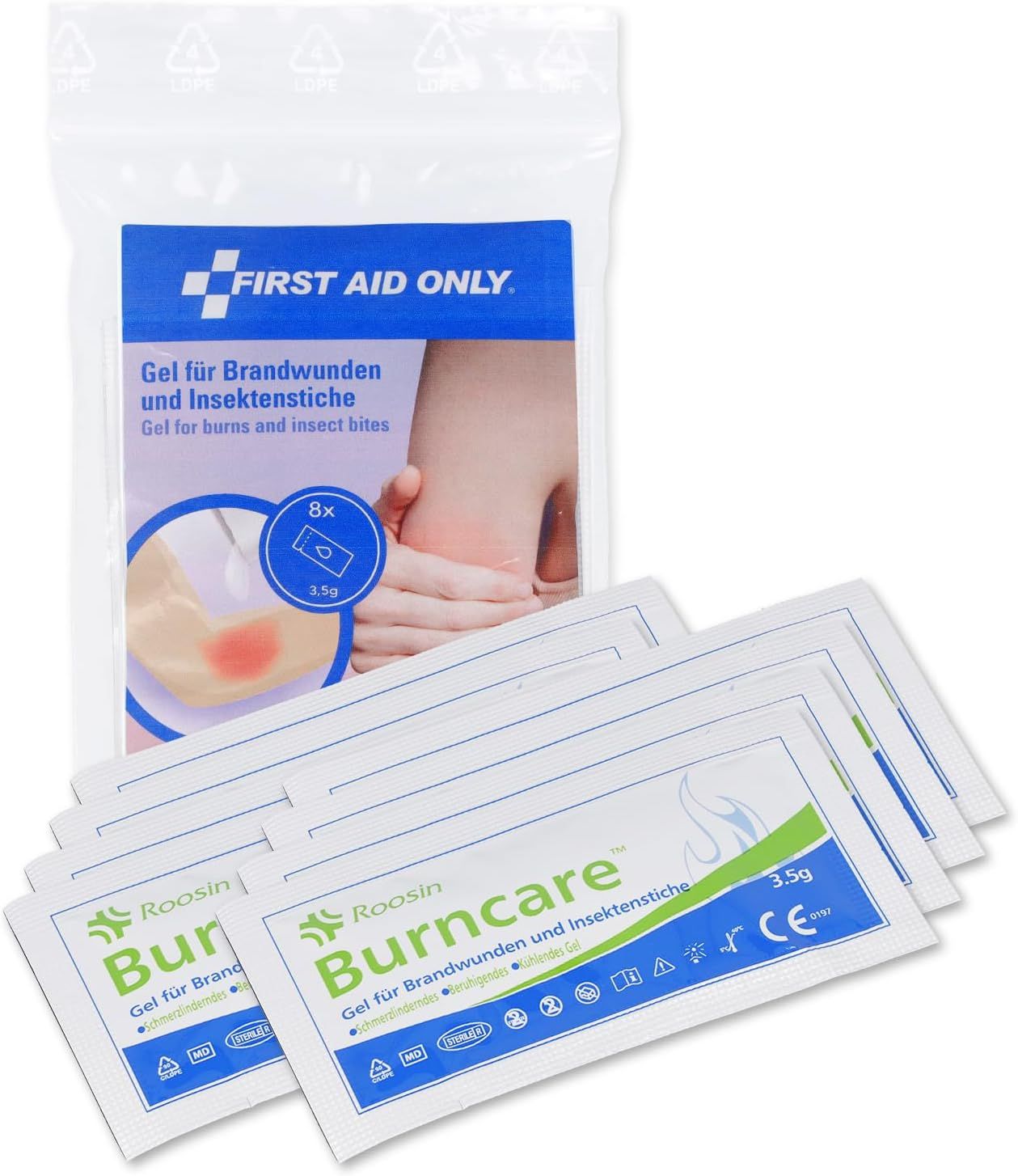 First Aid Only gel per ustioni e punture di insetti