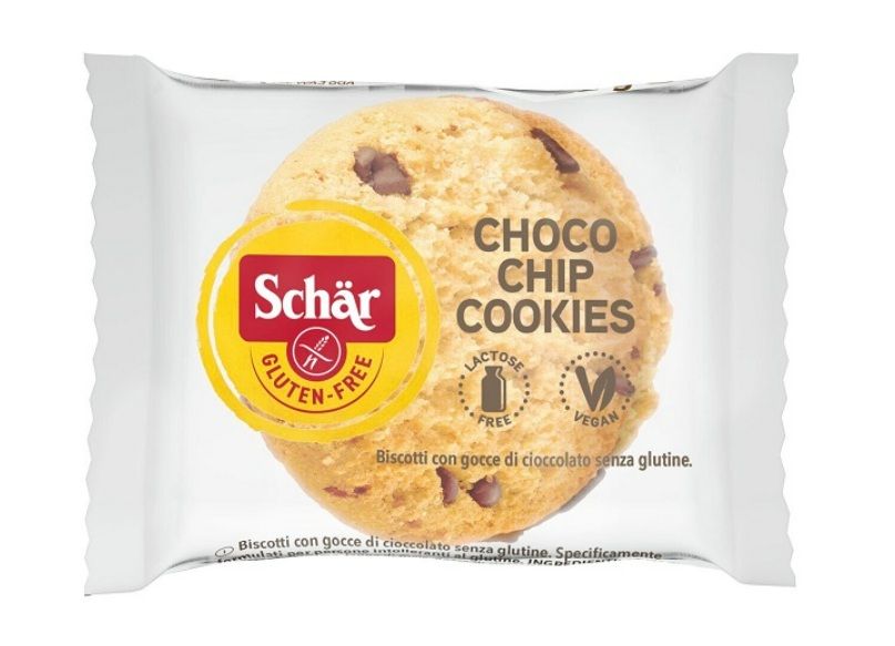 Biscotti con Gocce di Cioccolato Monoporzione Senza Glutine (22g) – Schär