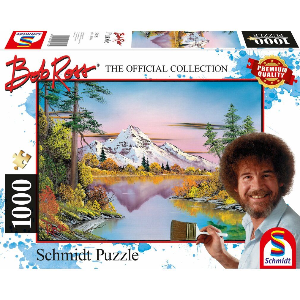 schmidt Puzzle Bob Ross: Riflessi 1000 pezzi