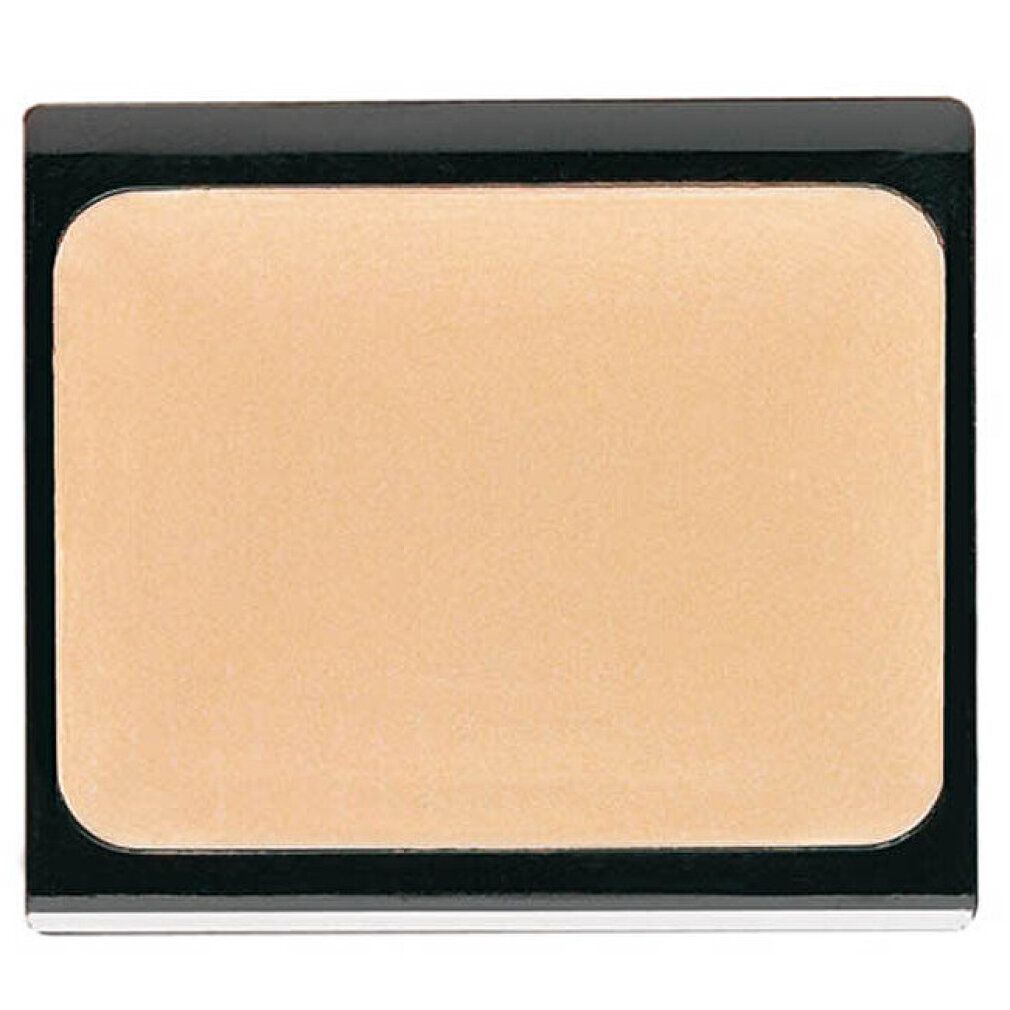 Crema camouflage beige in confezione rettangolare con cornice nera.