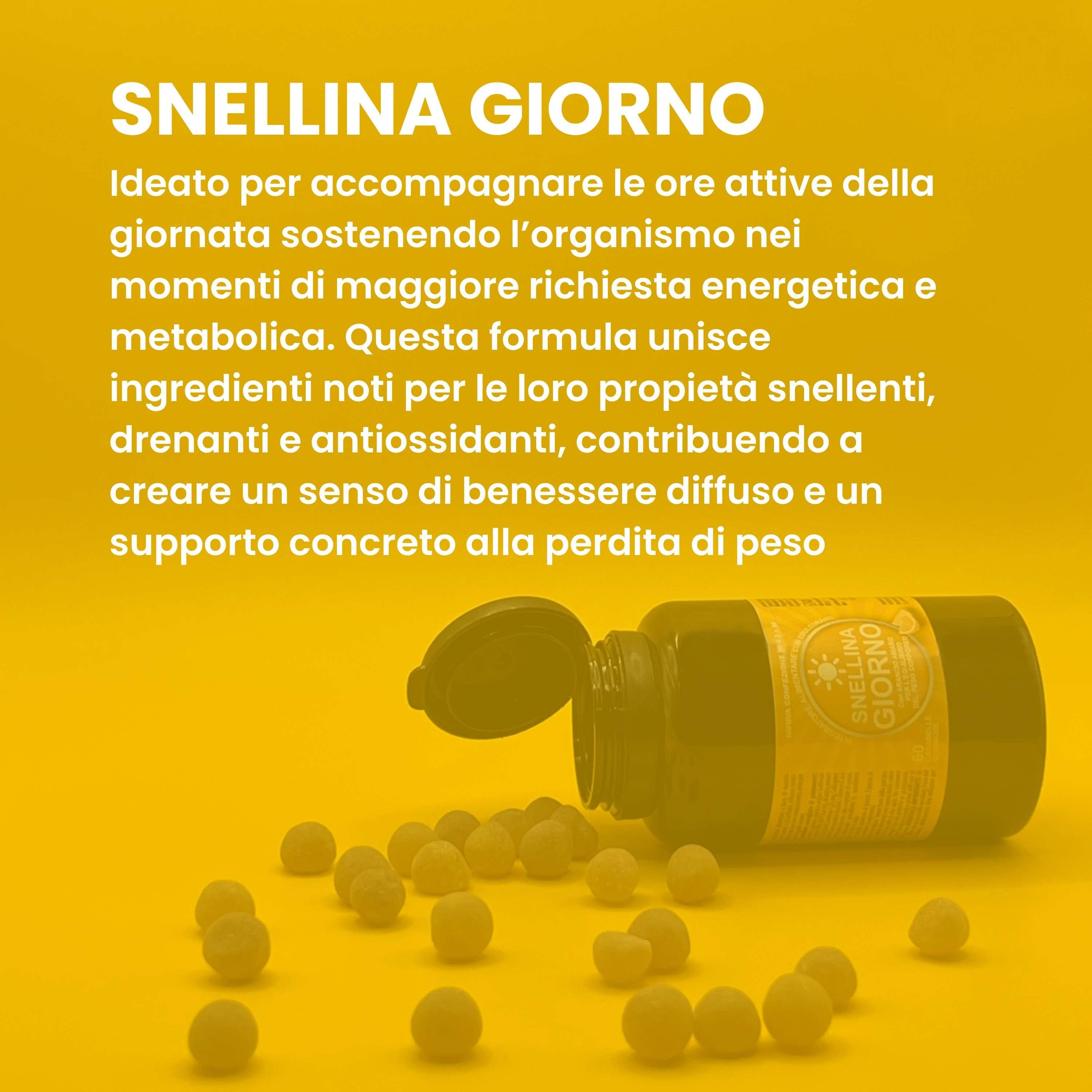 Aloha Labs Snellina Giorno & Notte Integratore Alimentare Dimagrante 120 gommose