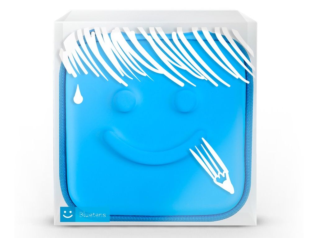 Pratica custodia per il Bluetens Classic (versione bianca).