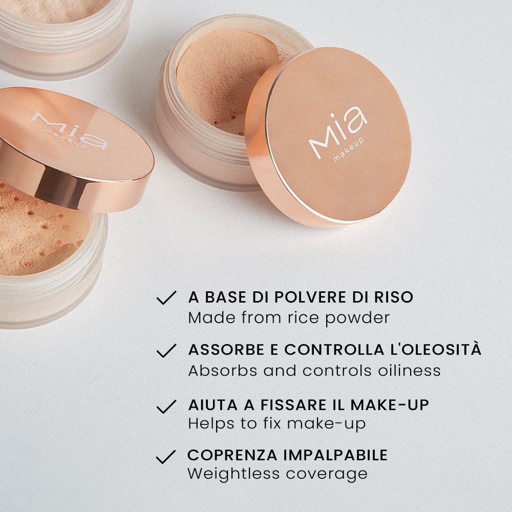 Mia Makeup Loose Powder cipria in polvere libera