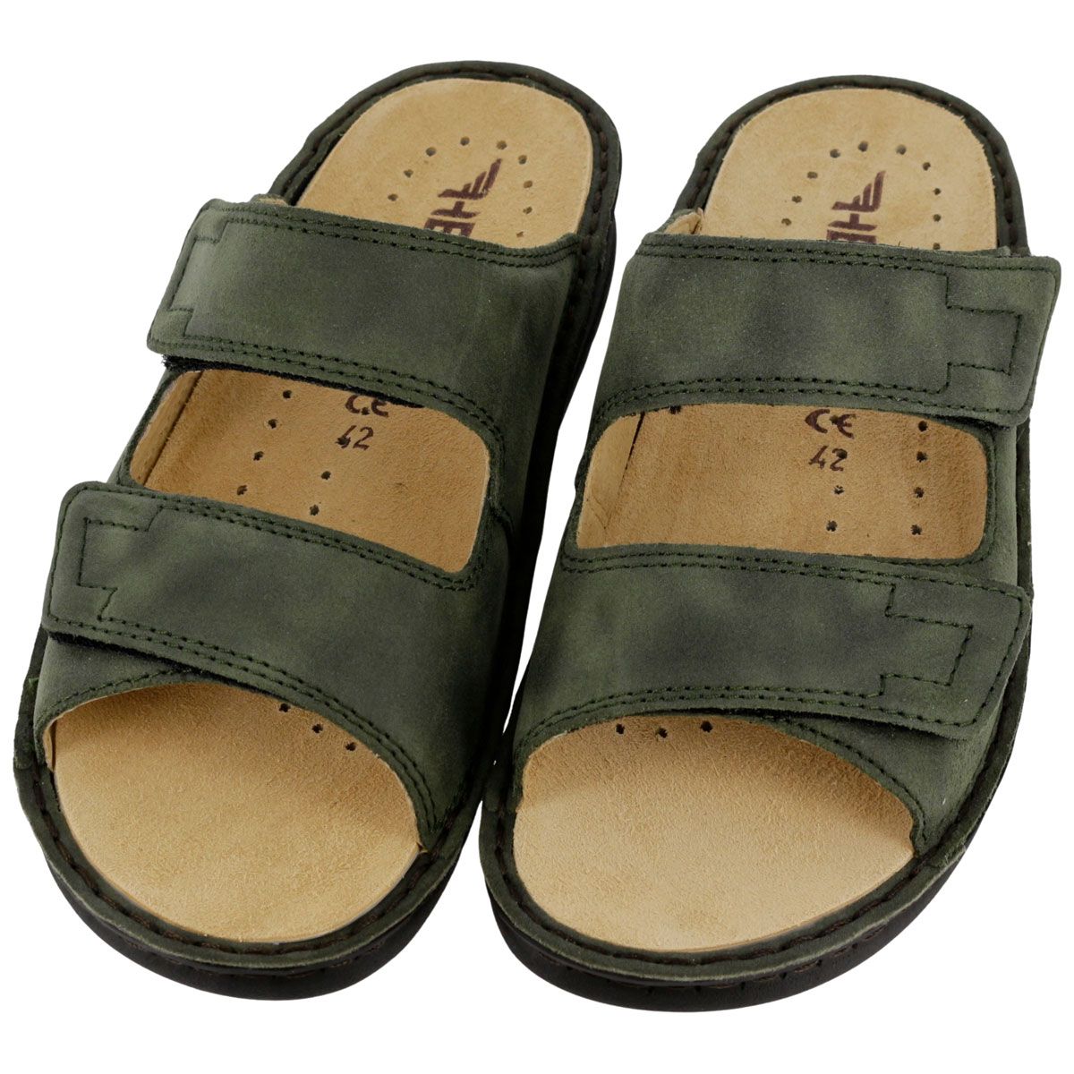 Hergos H440 - Sabot uomo in pelle con plantare estraibile