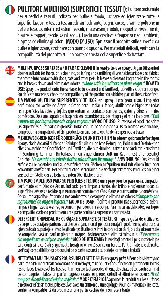 Mondo Verde - Pulitore Igienizzante Multiuso (PET12)