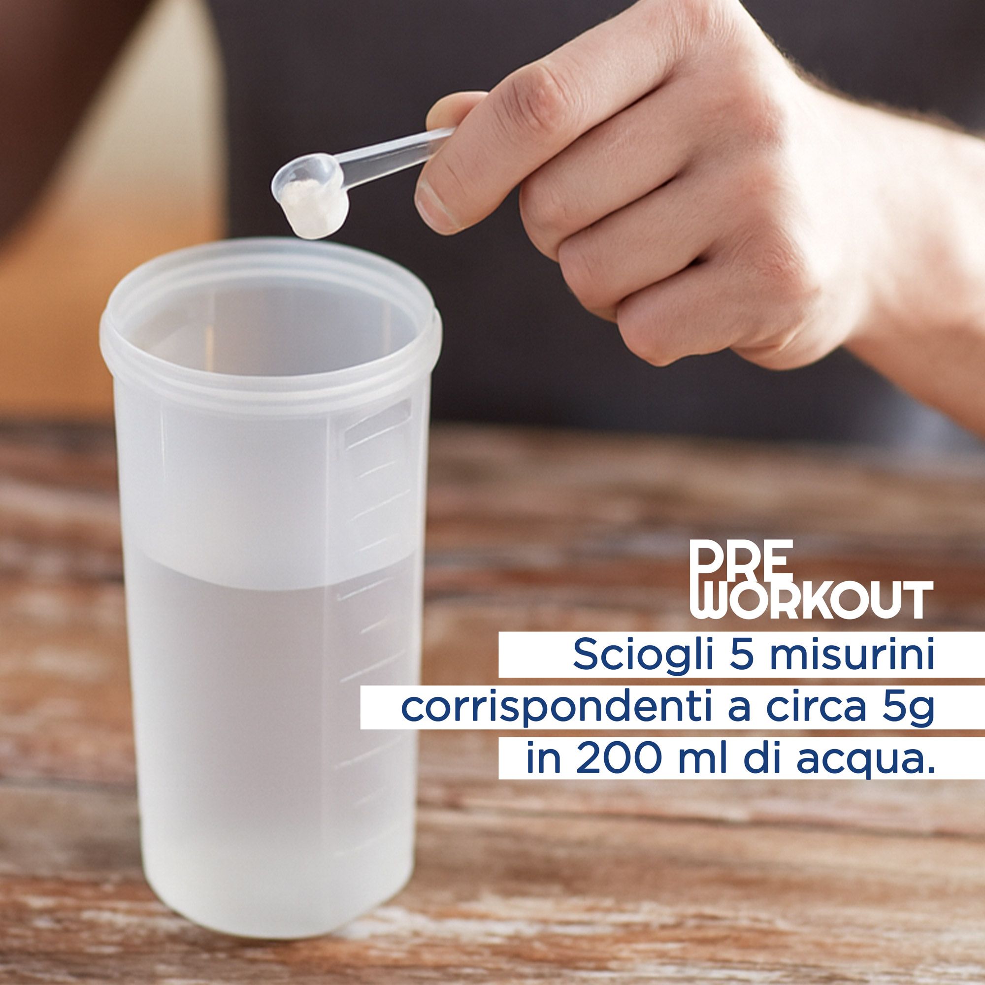 VITATIV® Pre Workout Senza Caffeina - Citrullina + Beta-Alanina + Ashwagandha - Uomo - 200g