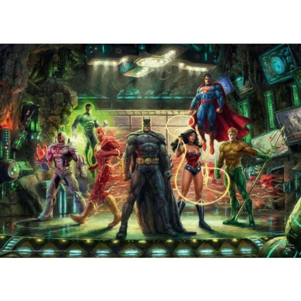 Studi Thomas Kinkade: dc - La Lega della Giustizia (1000 pezzi)