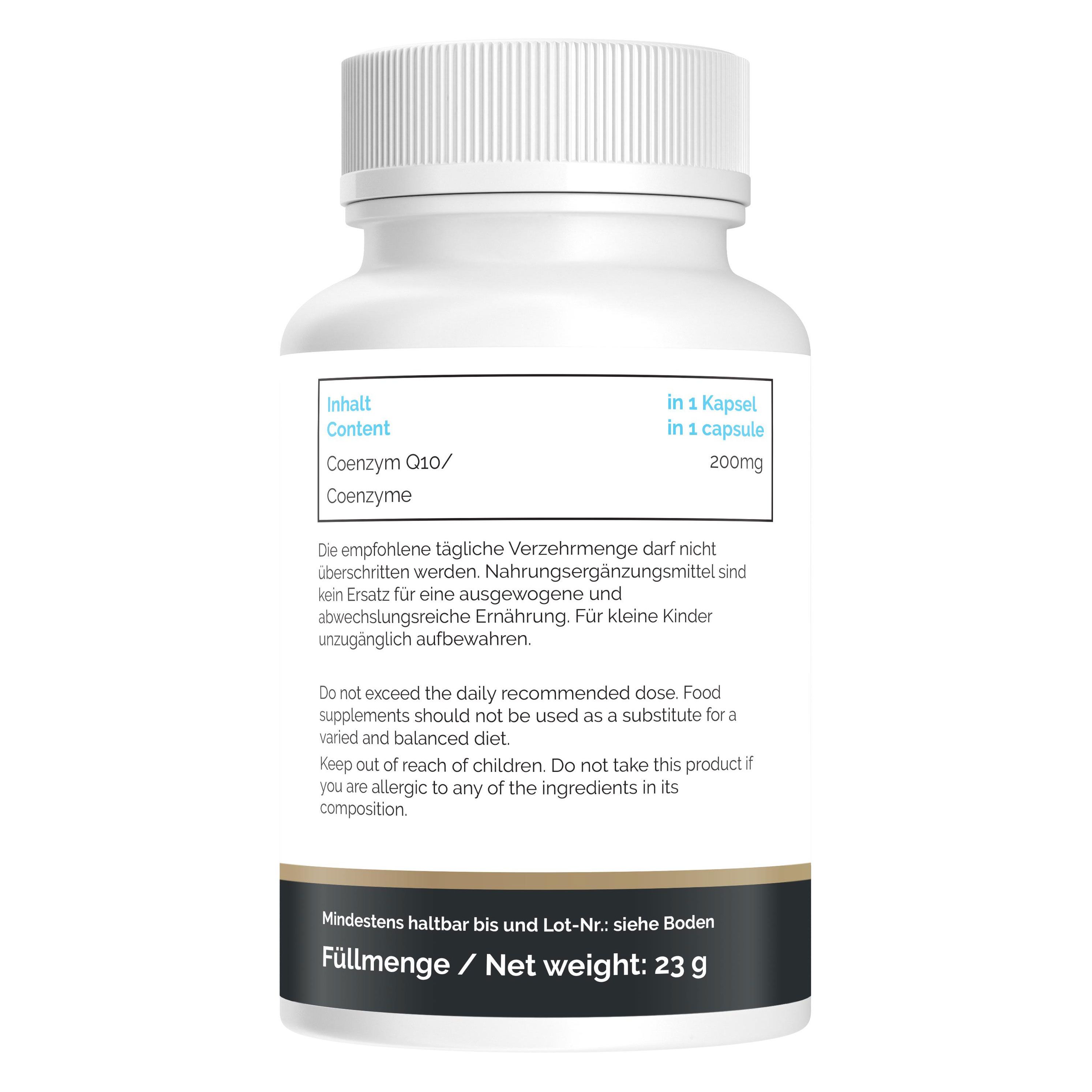 Retro del flacone. Testo: Contenuto, ingredienti, peso netto 23g. Avvertenze e data di scadenza.