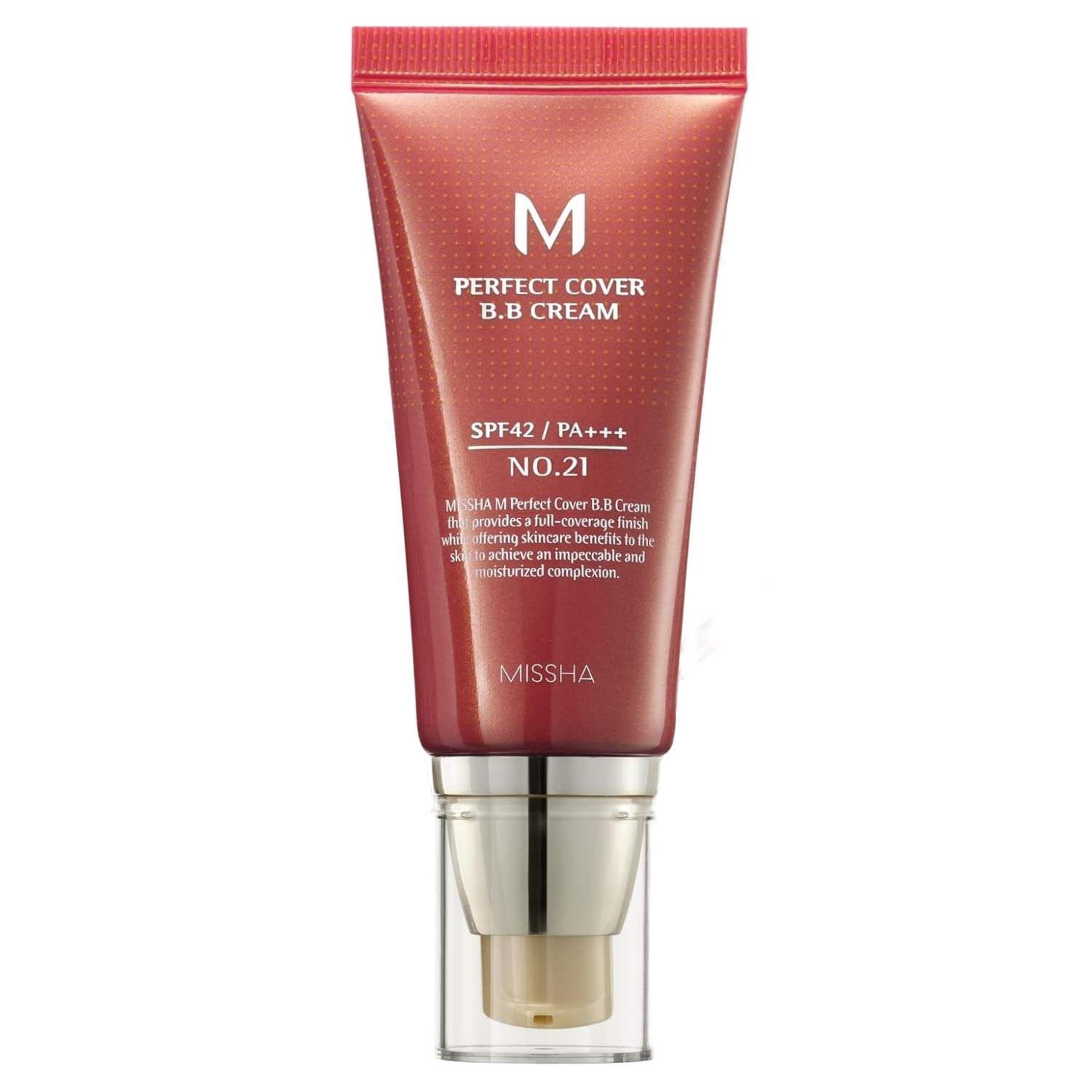 MISSHA M Perfect Cover BB Cream No.21 Light Beige crema BB