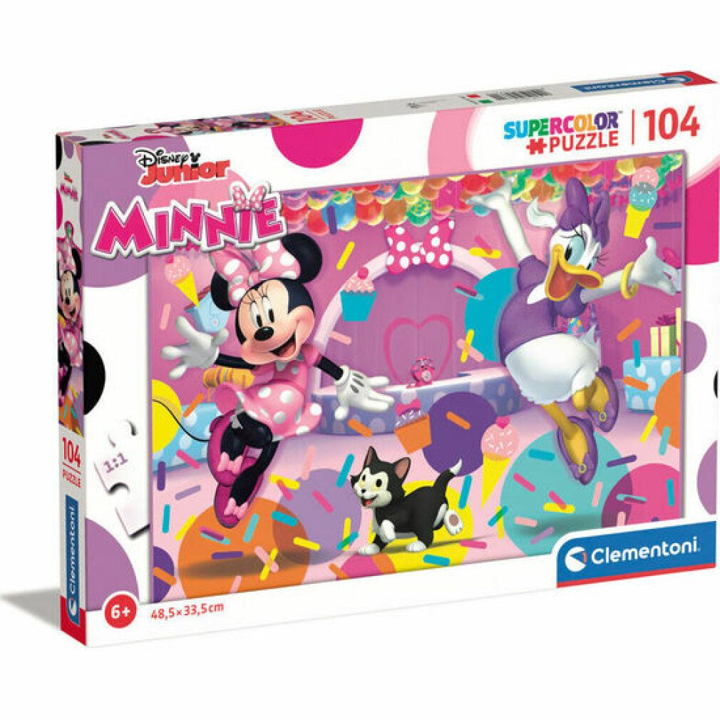 Clementoni Puzzle Minnie Mouse, 104 pezzi.