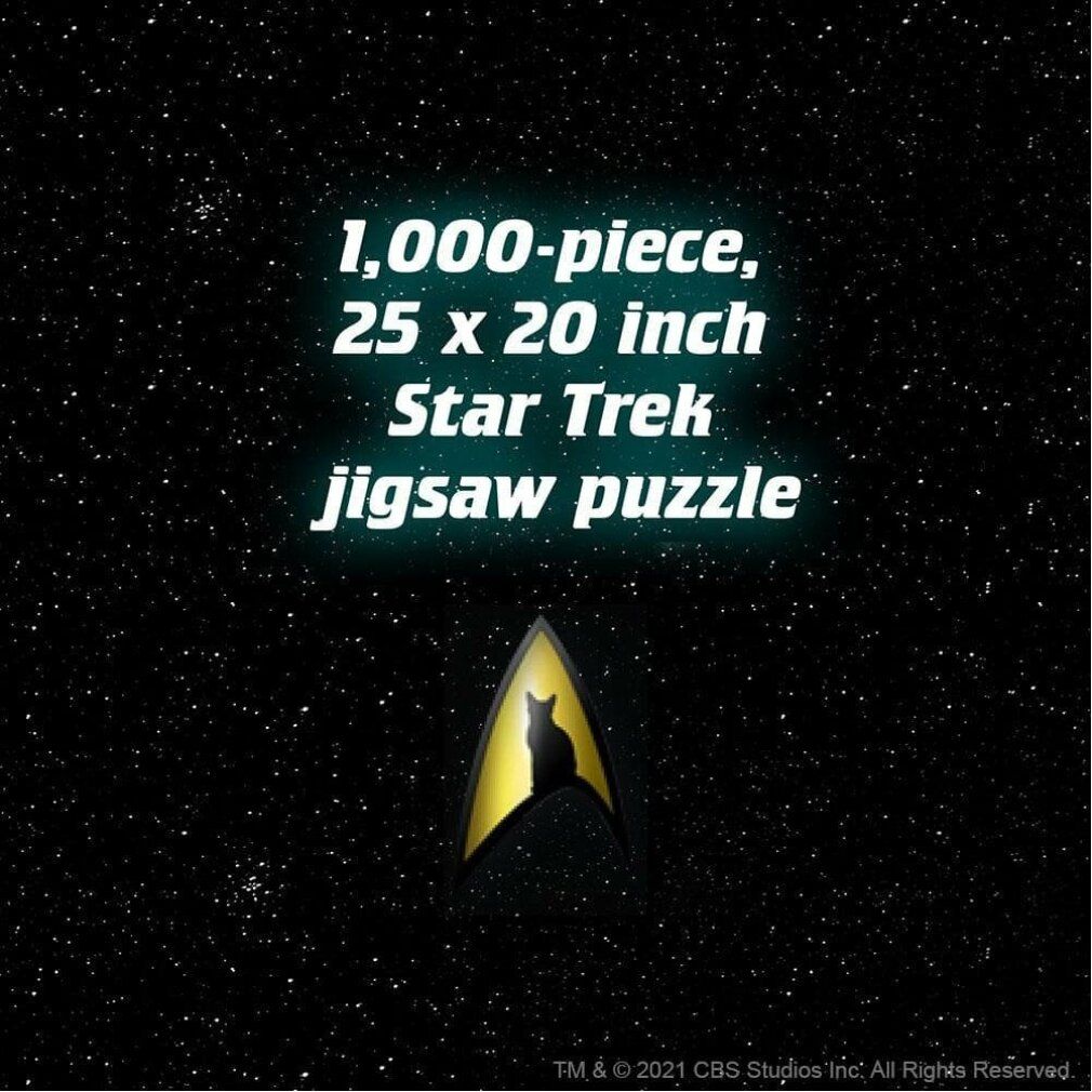 libri caroniclei Puzzle Star Trek Cats 1000 parti