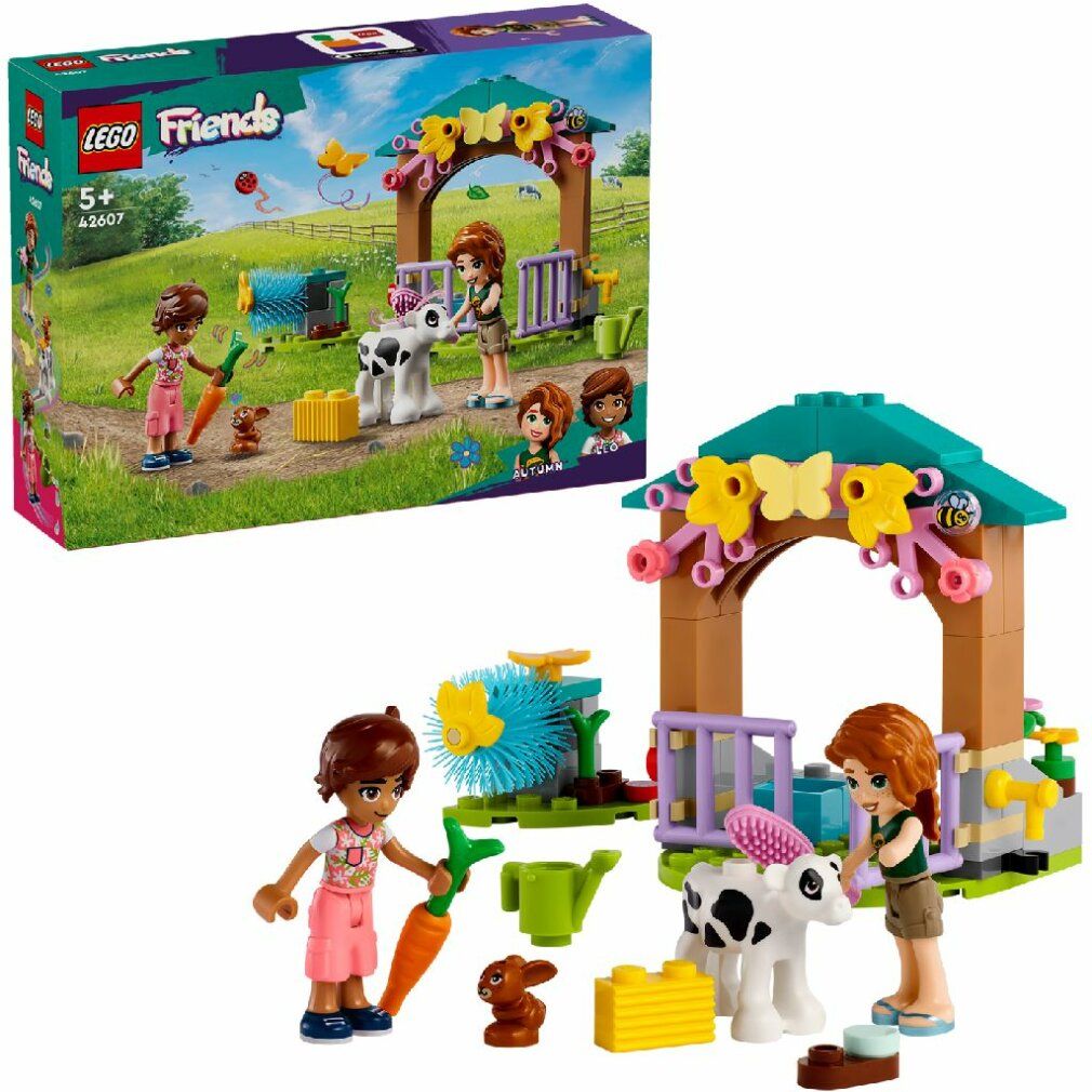 Set LEGO Friends. Include personaggi, animali, edificio e accessori. La confezione mostra il set. Età: 5+.