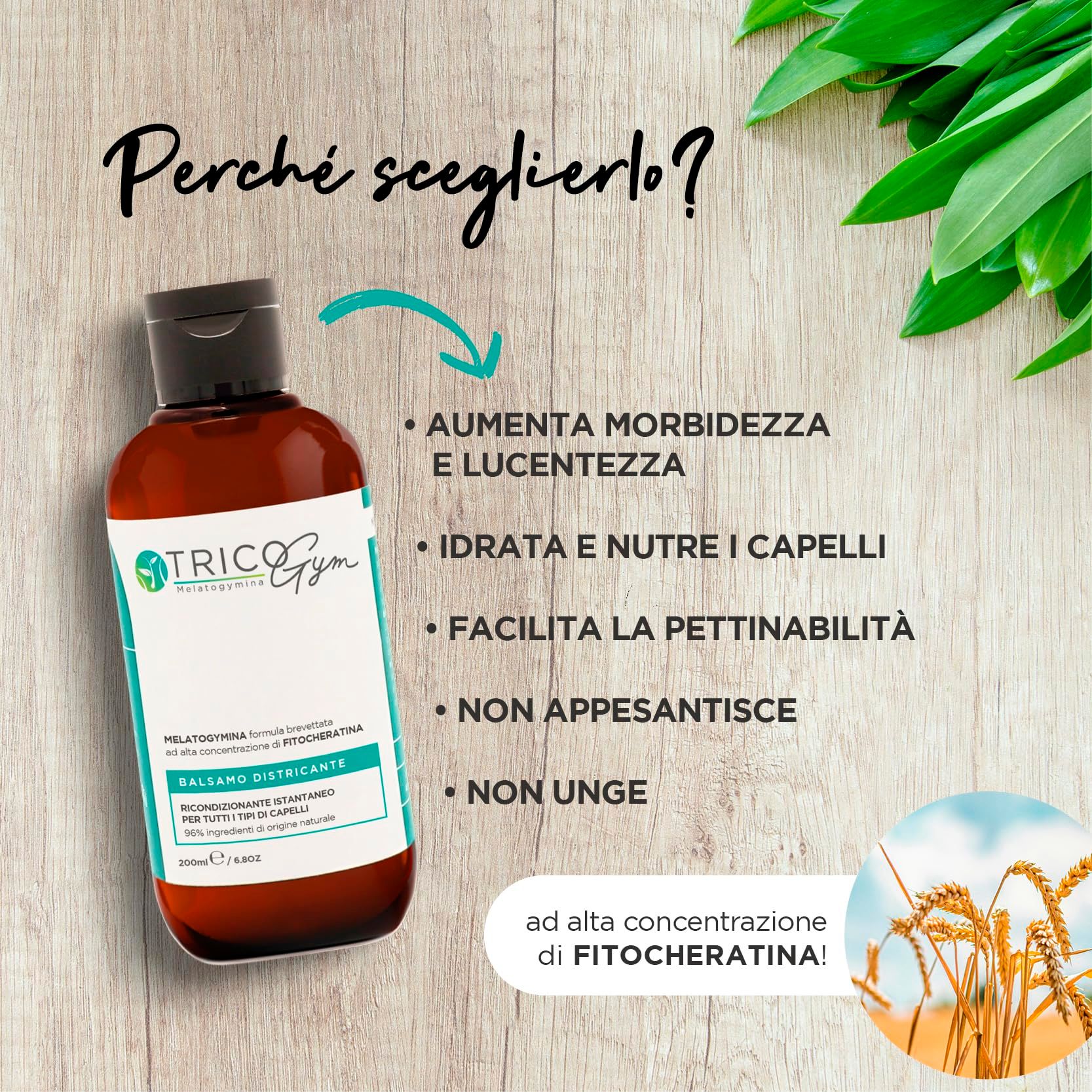 Tricogym - Balsamo Districante Ricondizionante istantaneo 200ml