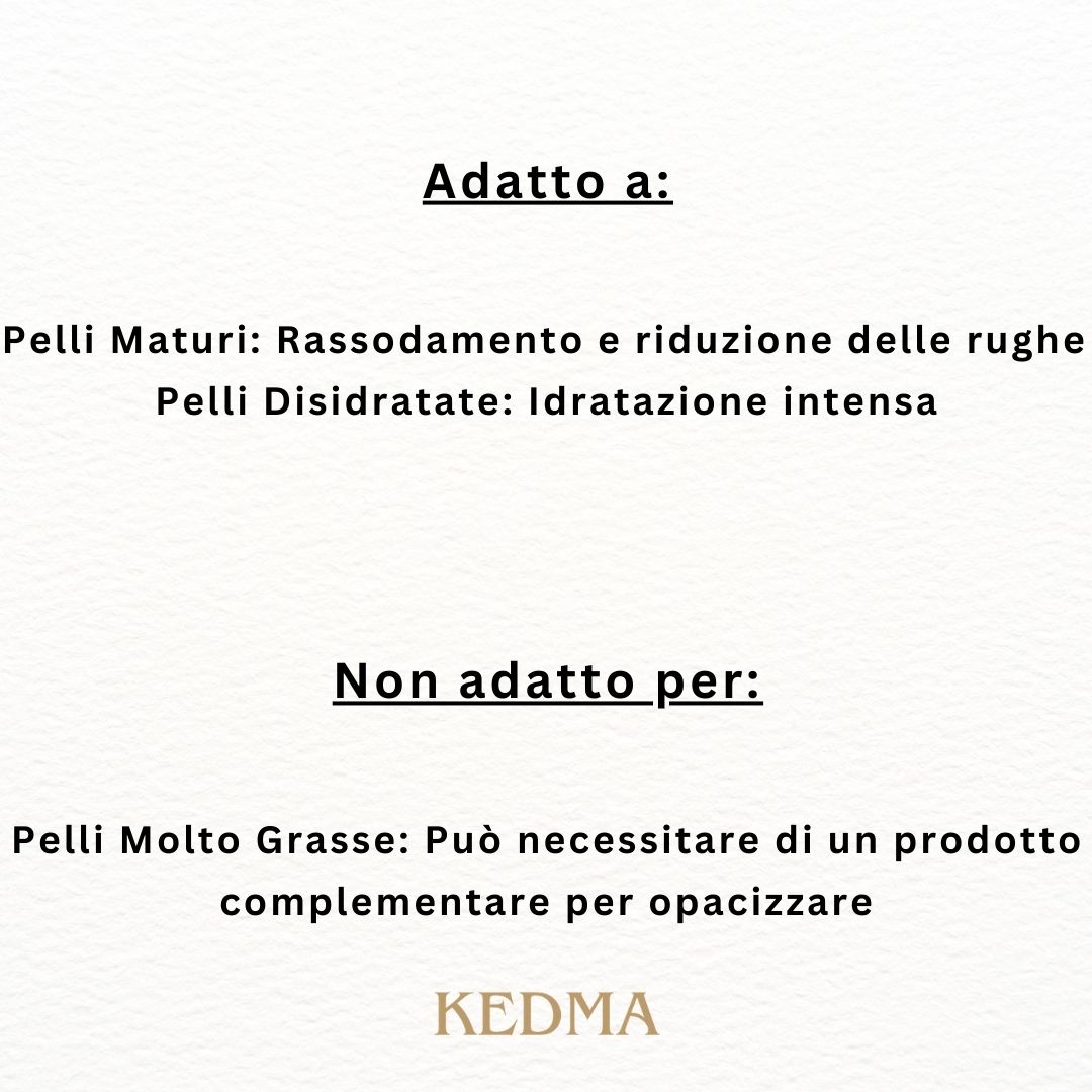 Kedma - Crema Royalty con Minerali del Mar Morto e Collagene