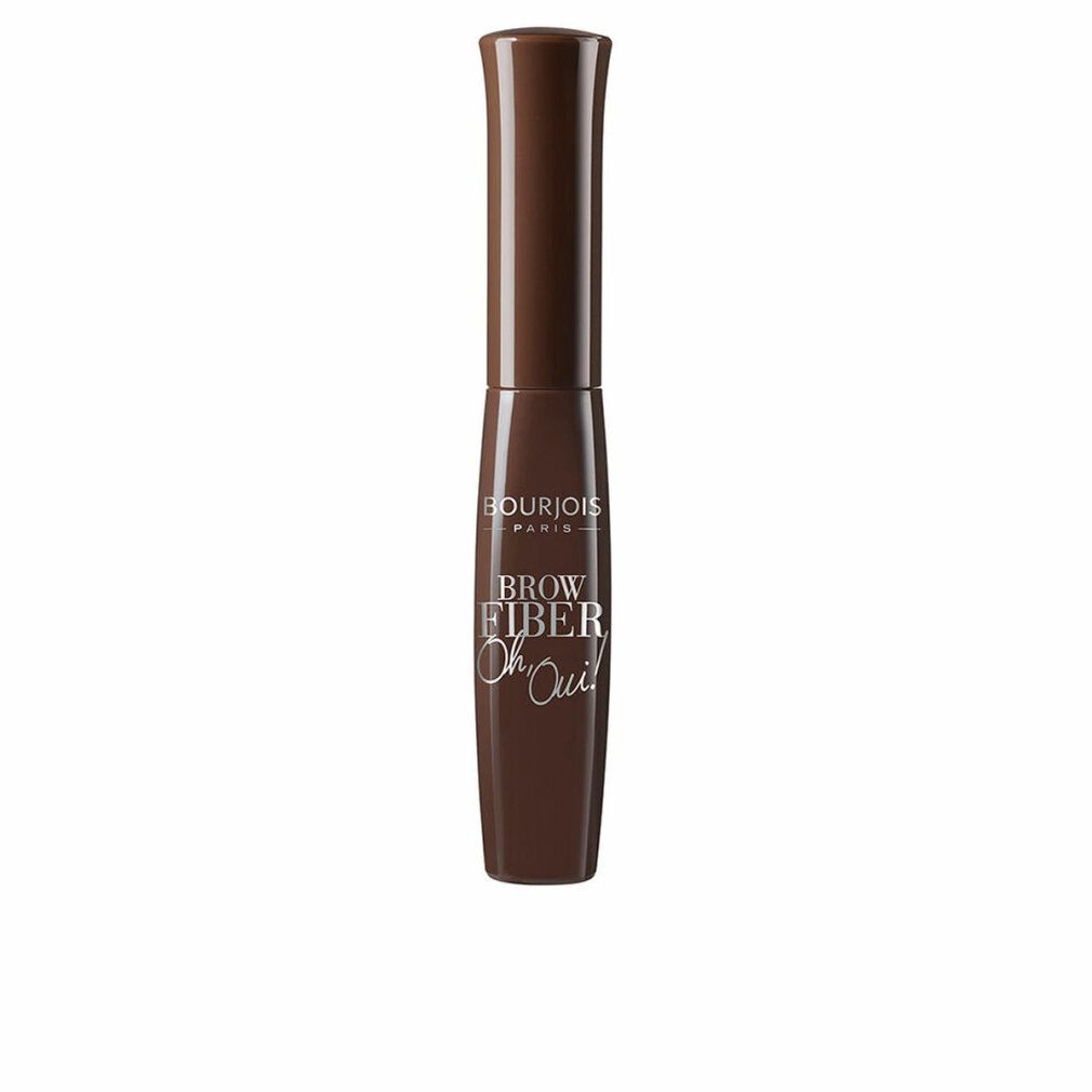 Mascara per sopracciglia. Tubo marrone scuro con scritta "BROW FIBER Oh Oui!".