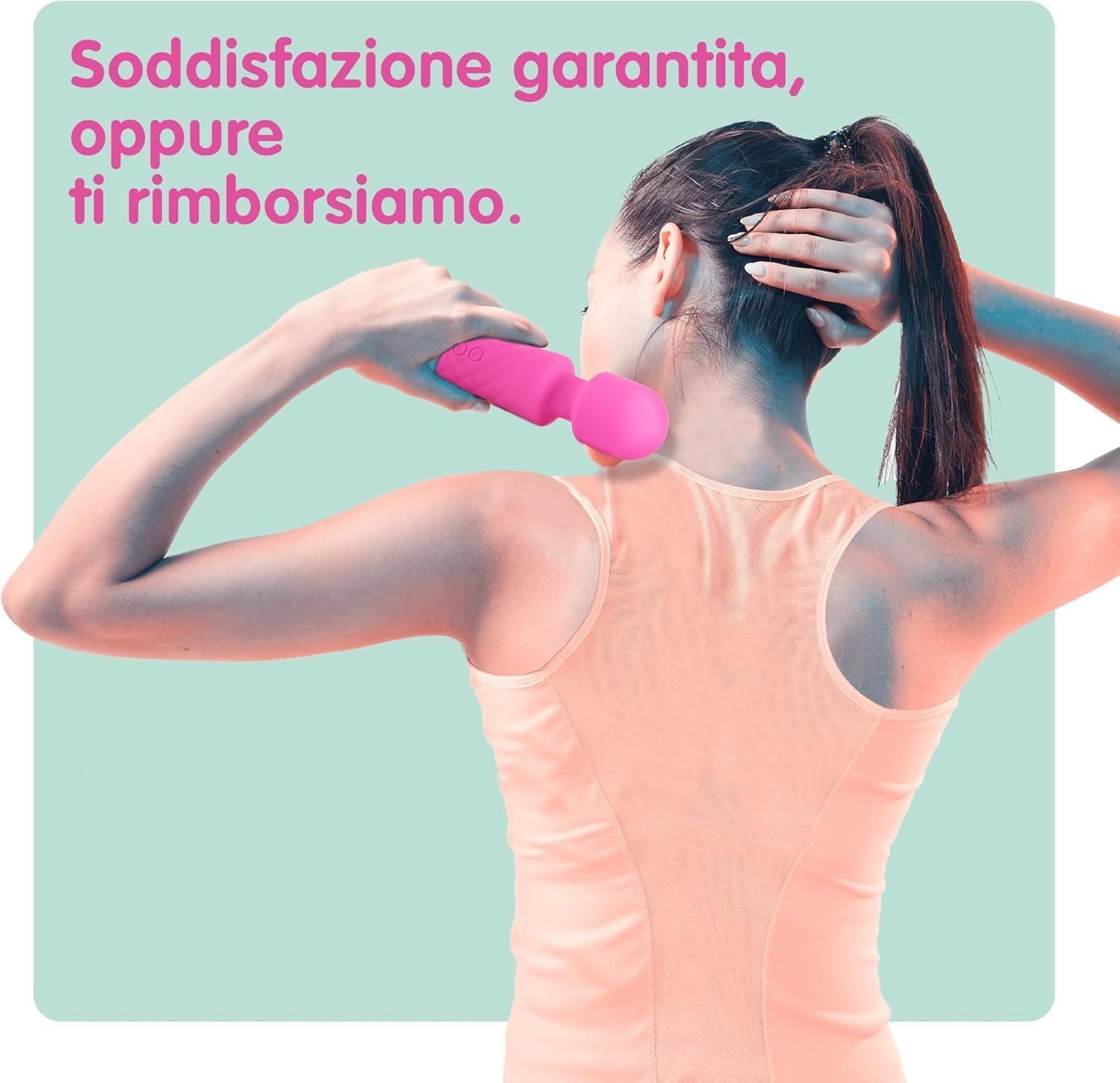 Oliver James Vibratore per donne – Silenzioso e potente, colore rosa