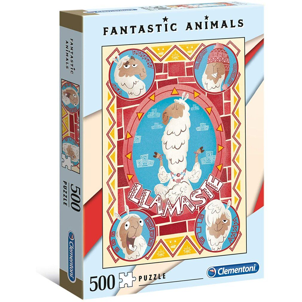Animali fantastici - Puzzle da 500 pezzi - Llama