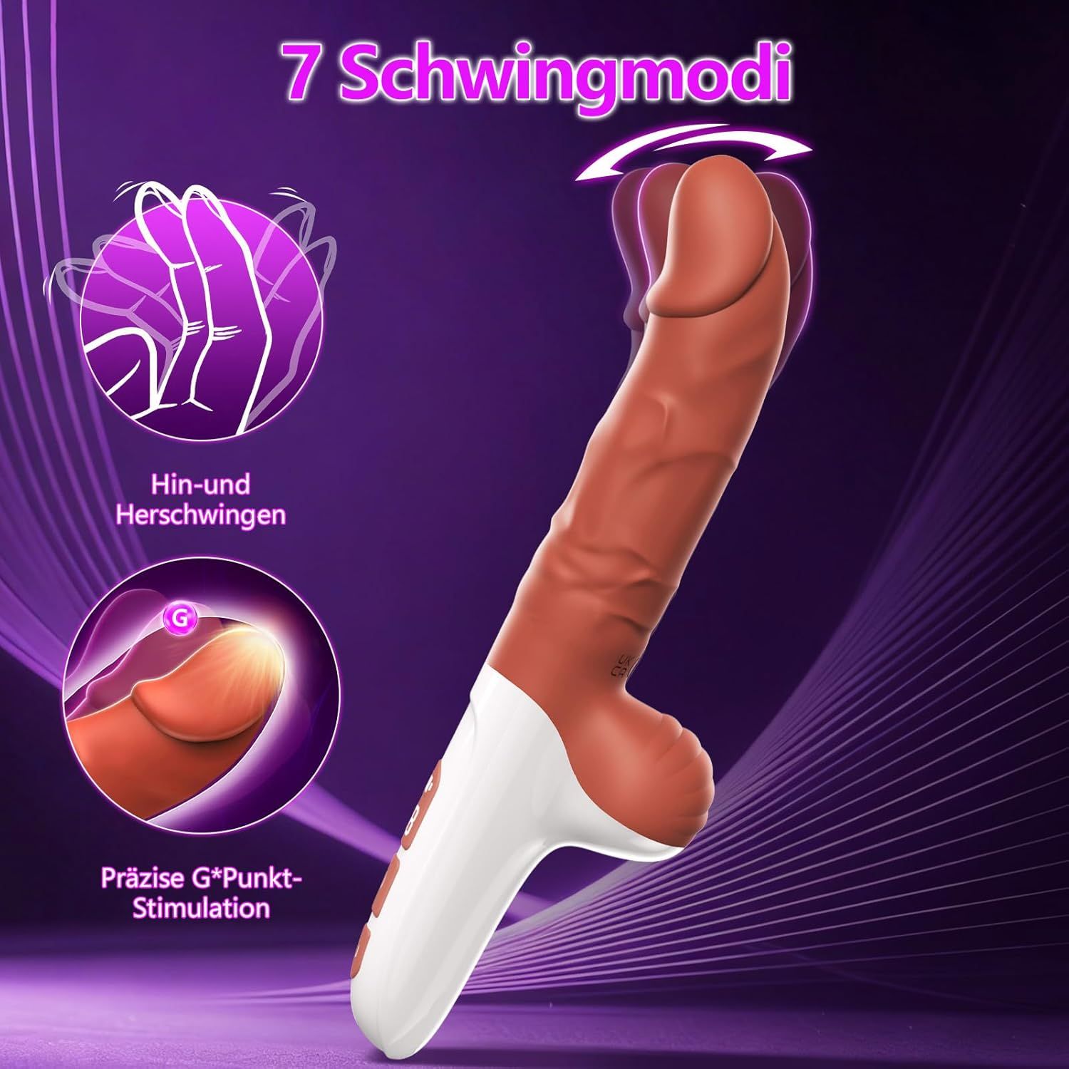 HIVEFUN Set di vibratori dildo per donna