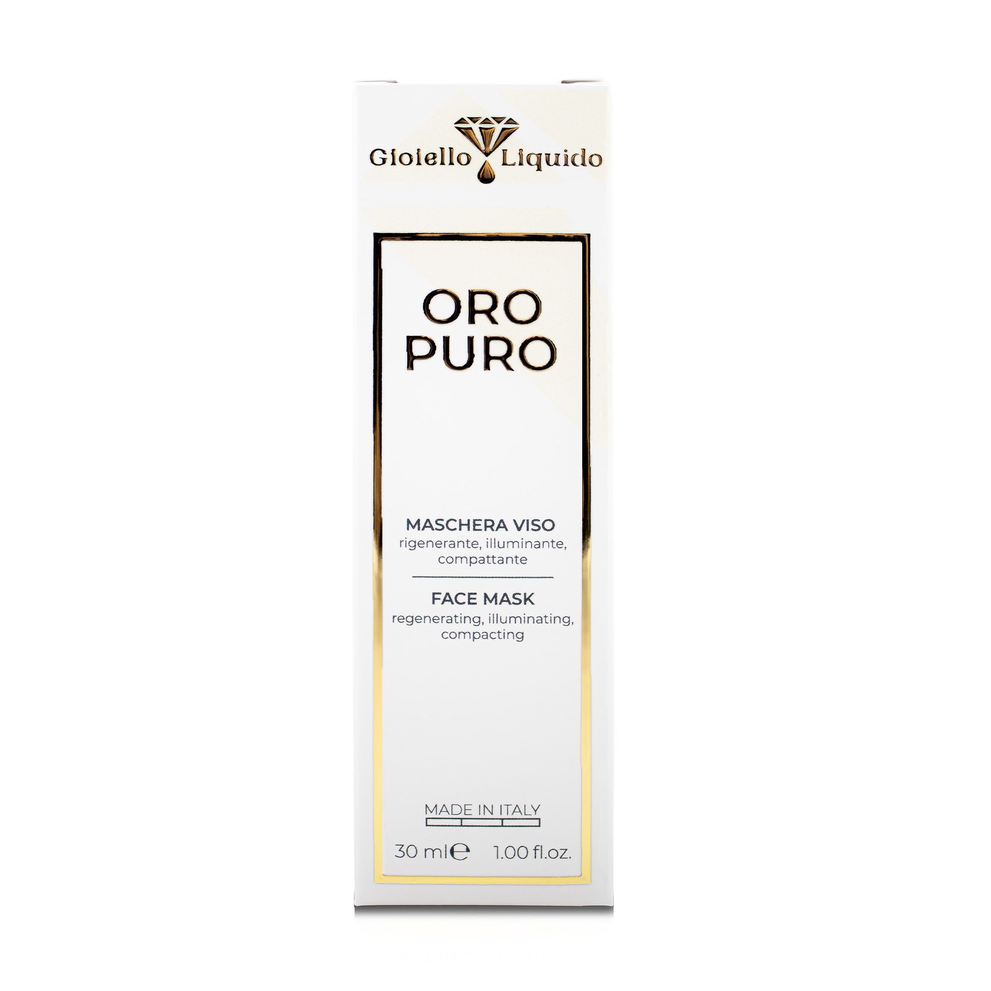 Gioiello Liquido Maschera Viso "Oro Puro"