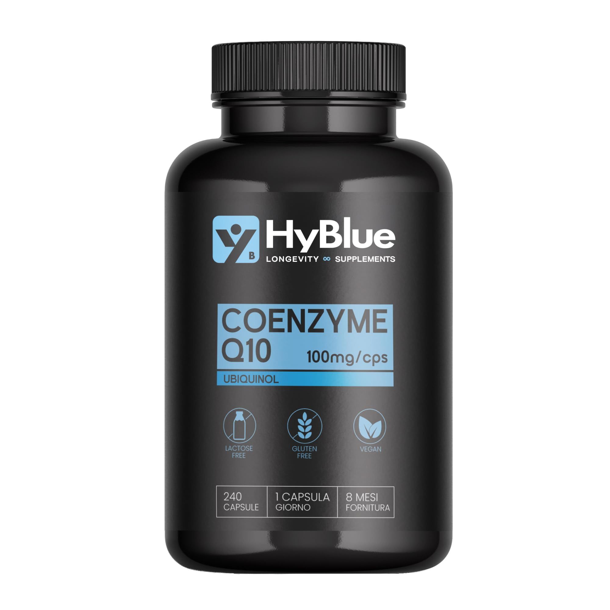 HyBlue Coenzima Q10 Ubichinolo 100 mg