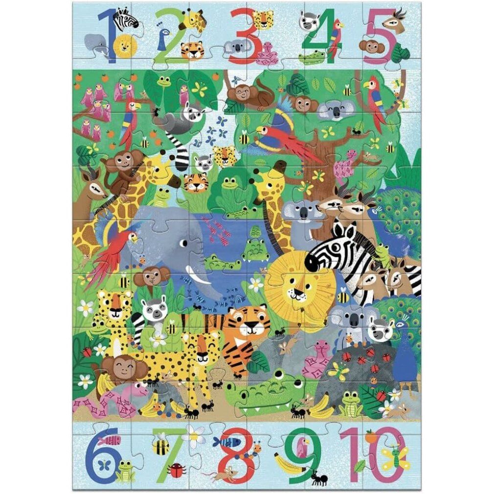 djeco Puzzle della giungla 54 pezzi
