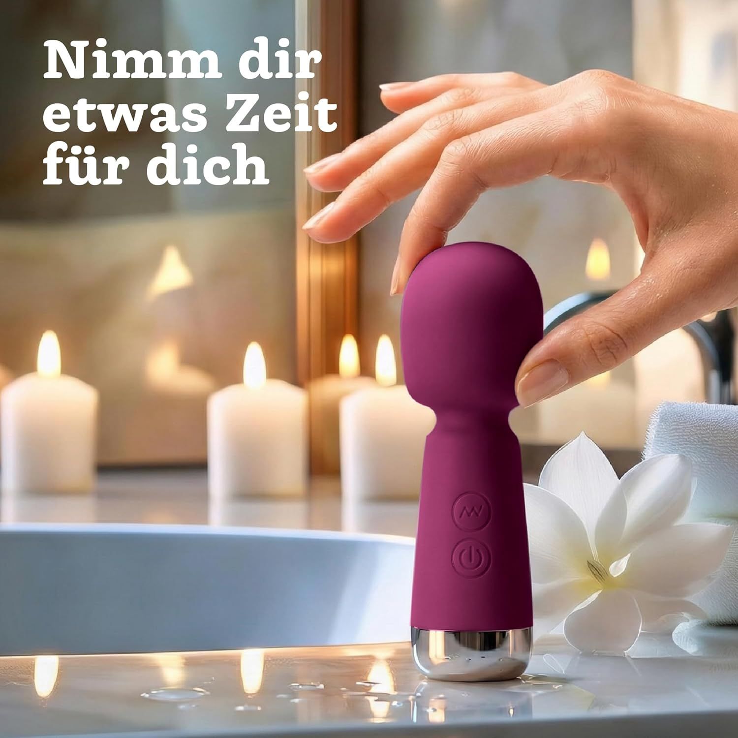 Oliver James Bullet Mini Vibratore, colore viola