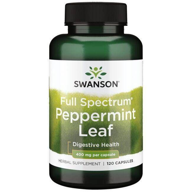 SWANSON Foglia di menta piperita 400 mg