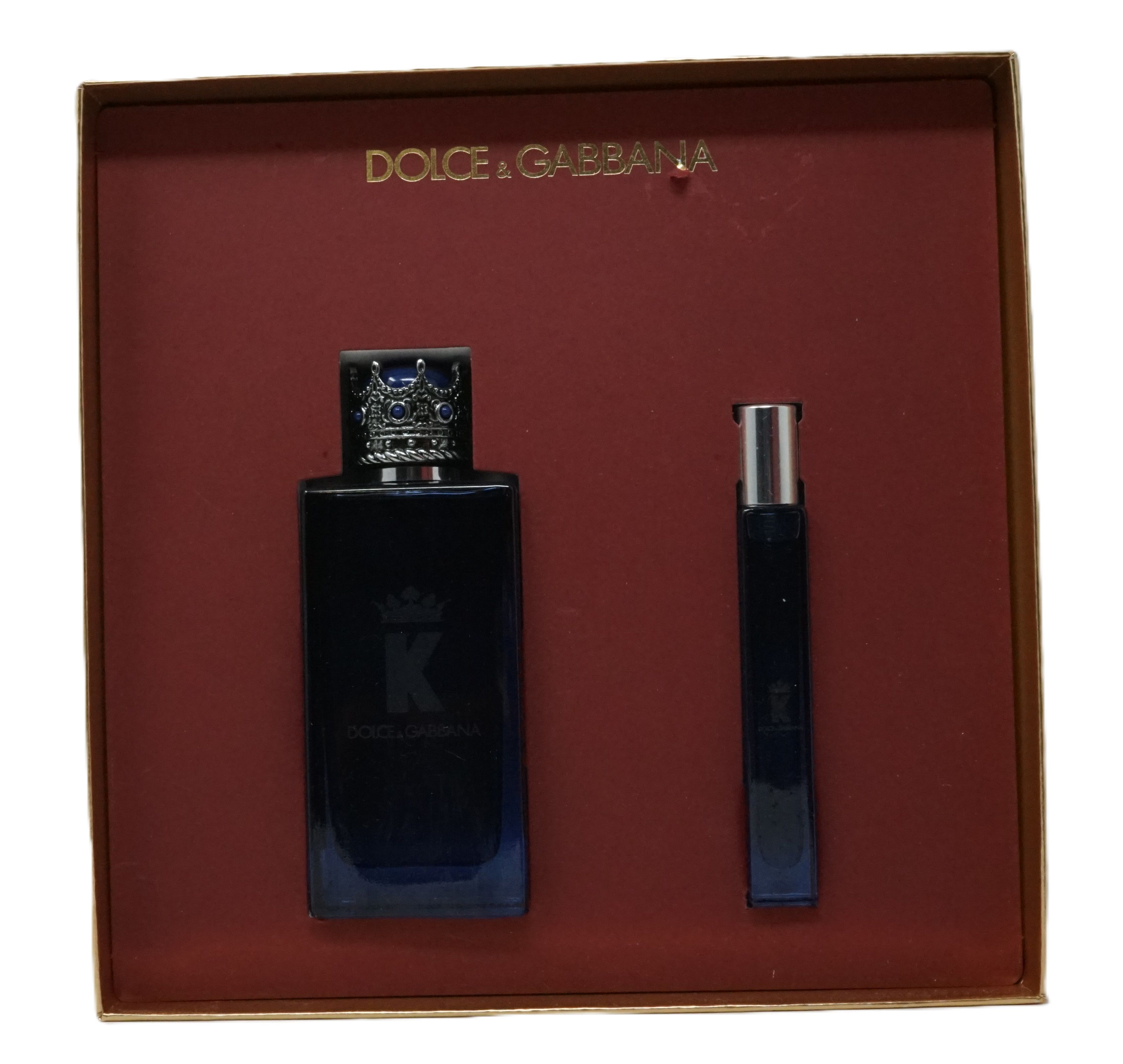 Dolce & Gabbana "K" Set uomo 2 pezzi: 3,3 Eau De Parfum Intense Spray + 0,33 Eau De Parfum Spray