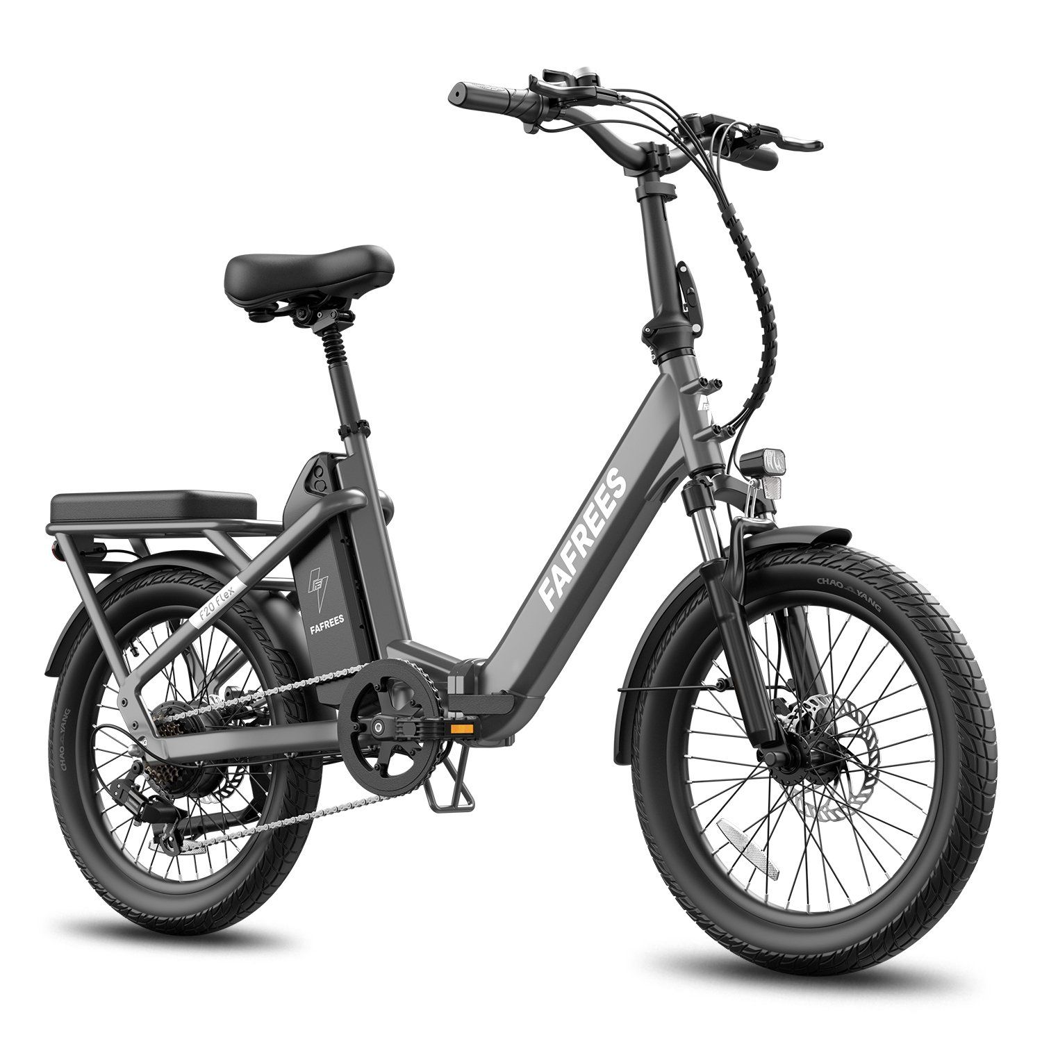 FAFREES F20 Flex E-bike pieghevole, batteria rimovibile da 25 Ah, 7 velocità
