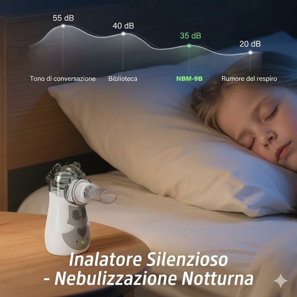 Inalatore portatile per bambini e adulti AEKREY