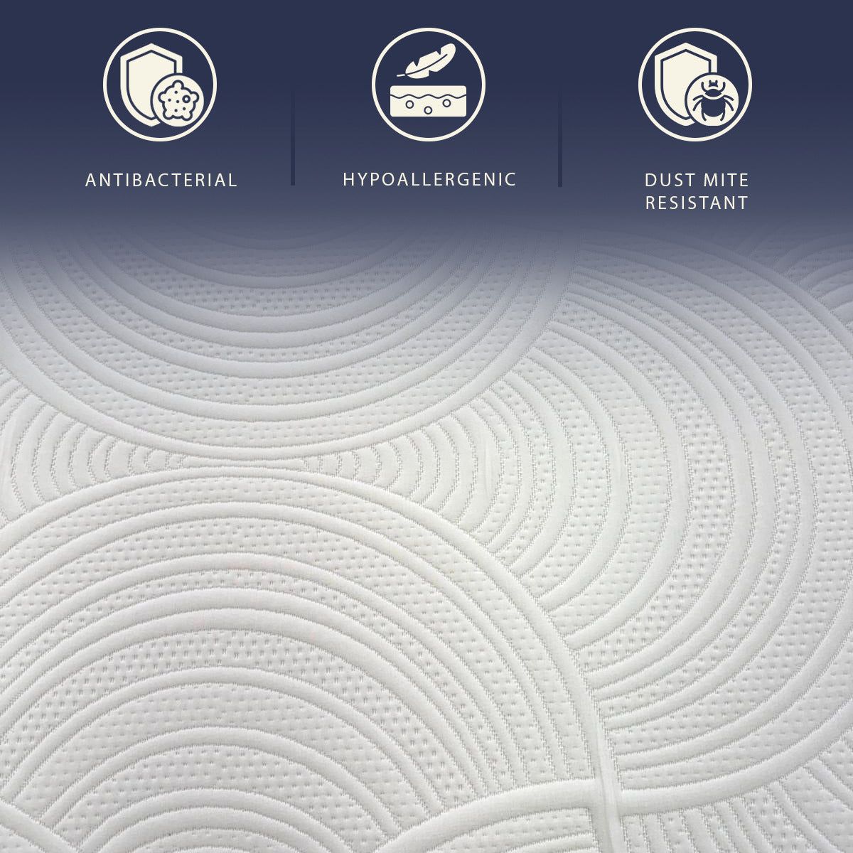 The White Stone Materasso 80x190 Memory Breeze e Molle Insacchettate | Altezza 30 cm