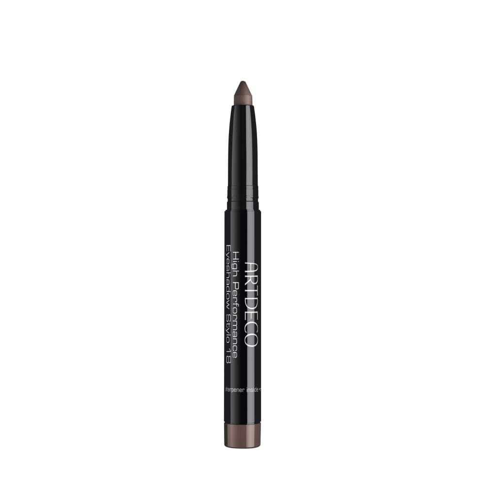Artdeco High Performance Stylo Eyeshadow marrone scuro, punta estesa.