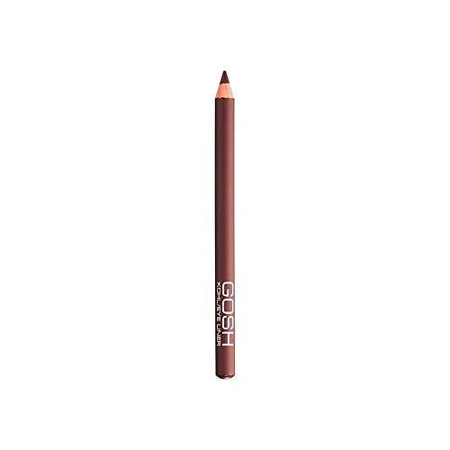 Gosh Kohl Eyeliner Marrone. Matita appuntita con scritta argentata.