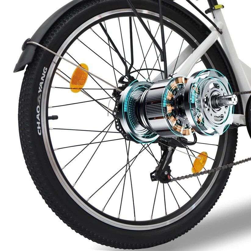 AVDL A32 Bicicletta elettrica con telaio a scavalco basso per la città, batteria da 48 V 10,4 Ah