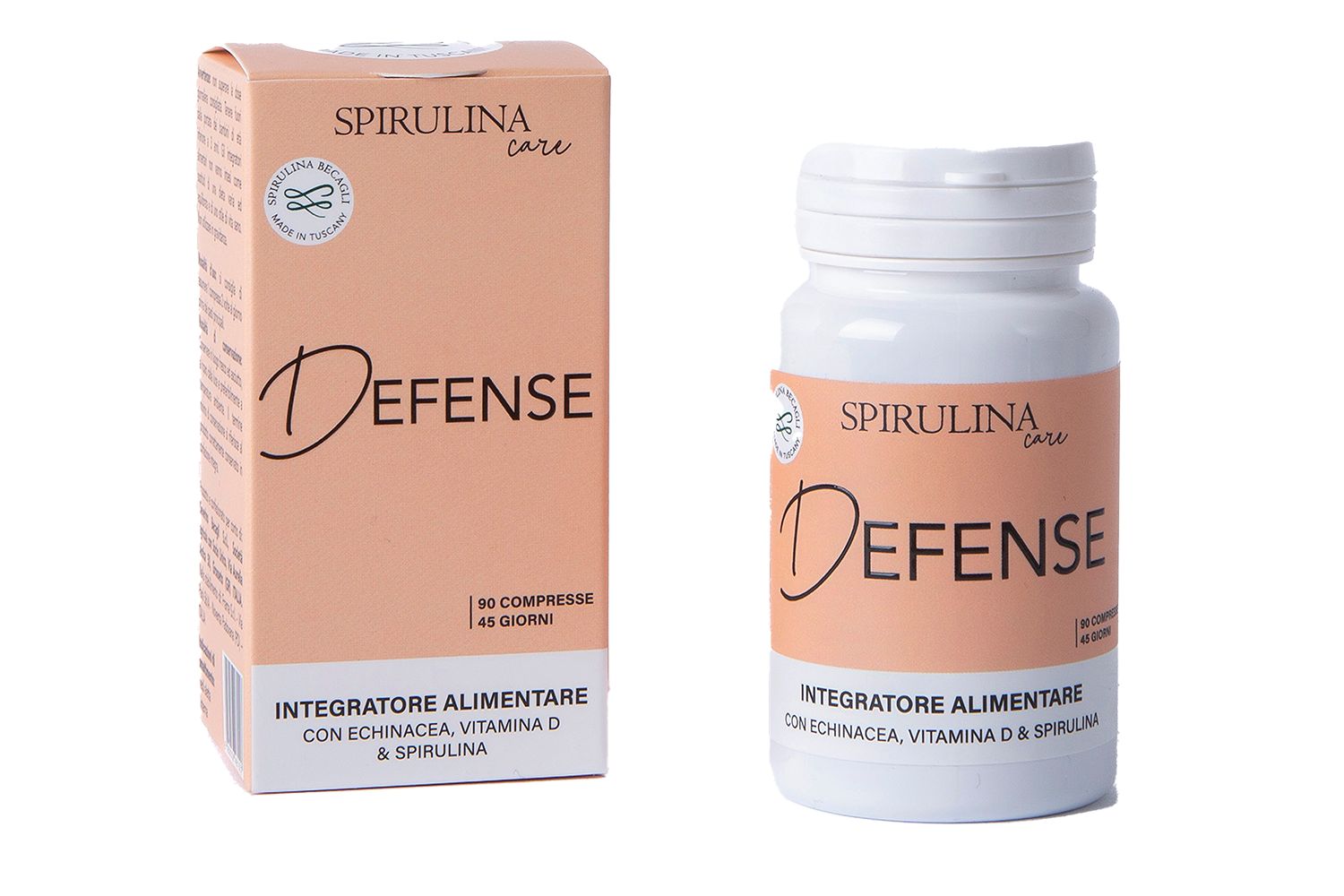 Spirulina Becagli Defense - Integratore per il sistema immunitario