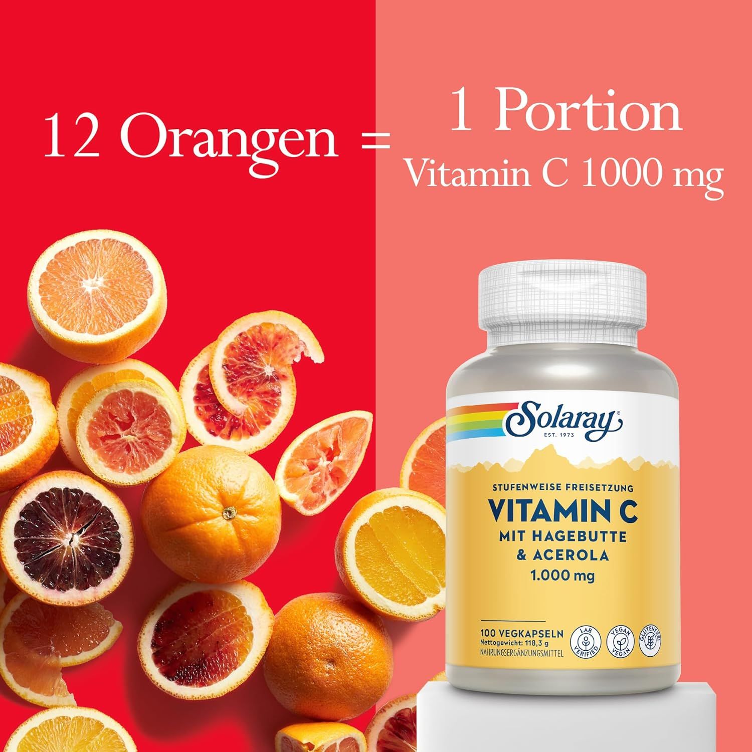 Solaray Vitamina C Capsula