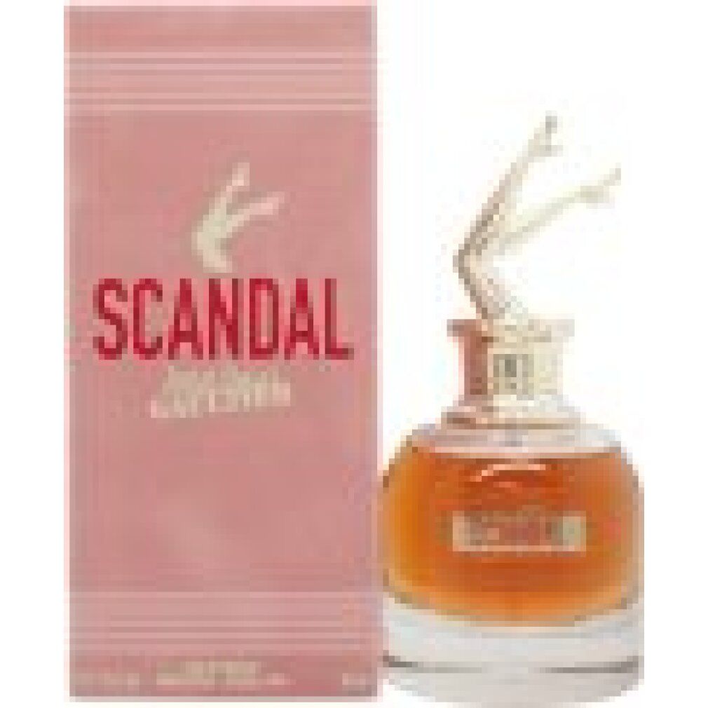 Flacone e scatola Jean Paul Gaultier Scandal Eau de Parfum.