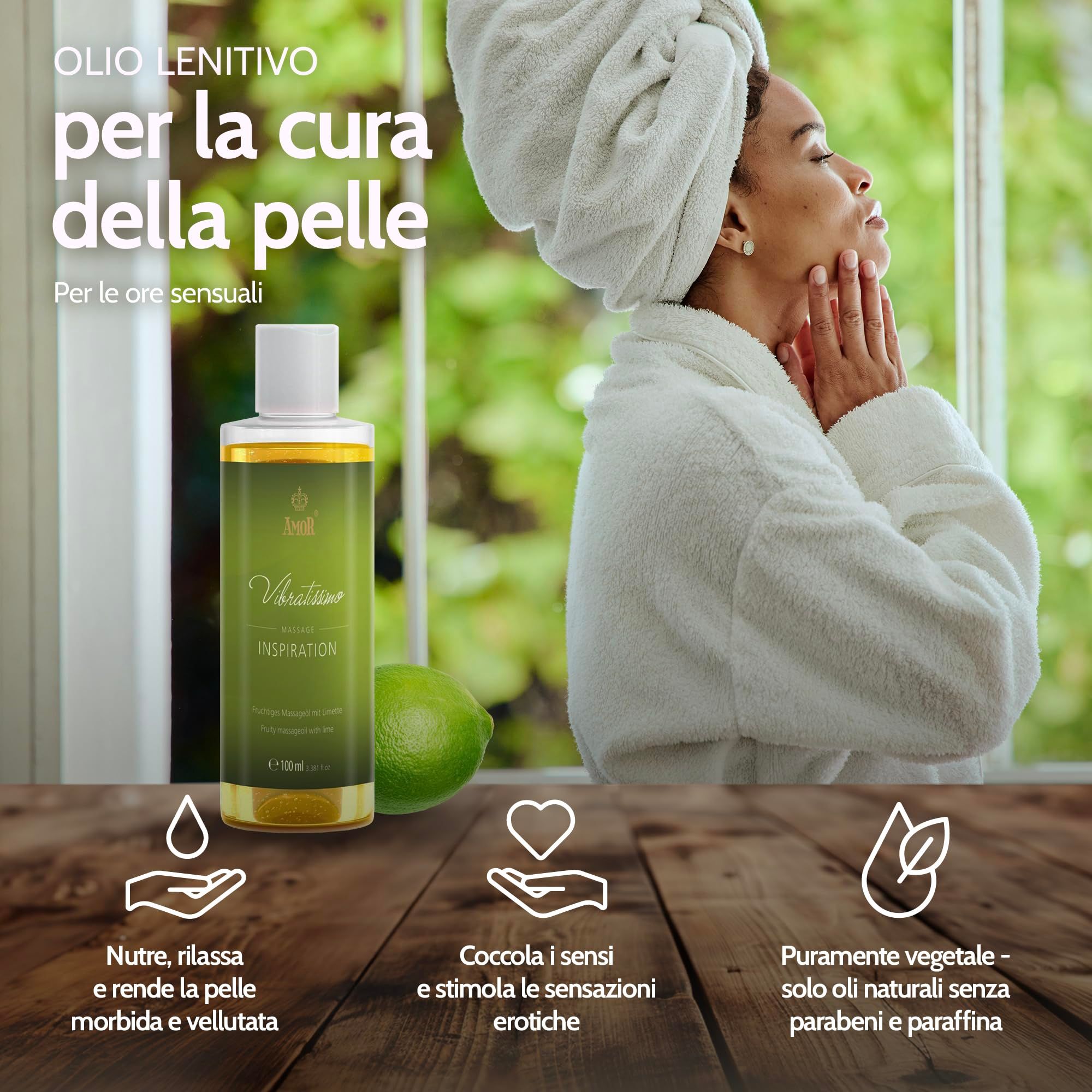 Vibratissimo Olio da Massaggio Inspiration