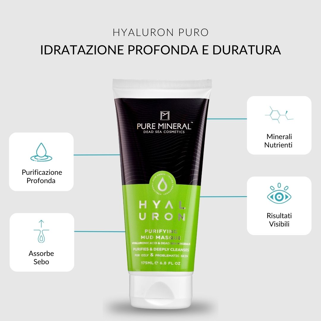 Pure Mineral - Maschera Fango per Pelli Grasse