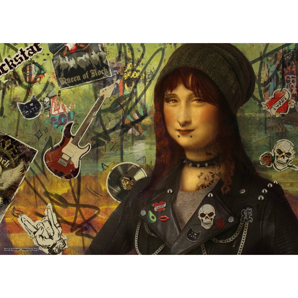 Puzzle schmidt Art&Fun: Monna Lisa 2024, 1000 pezzi