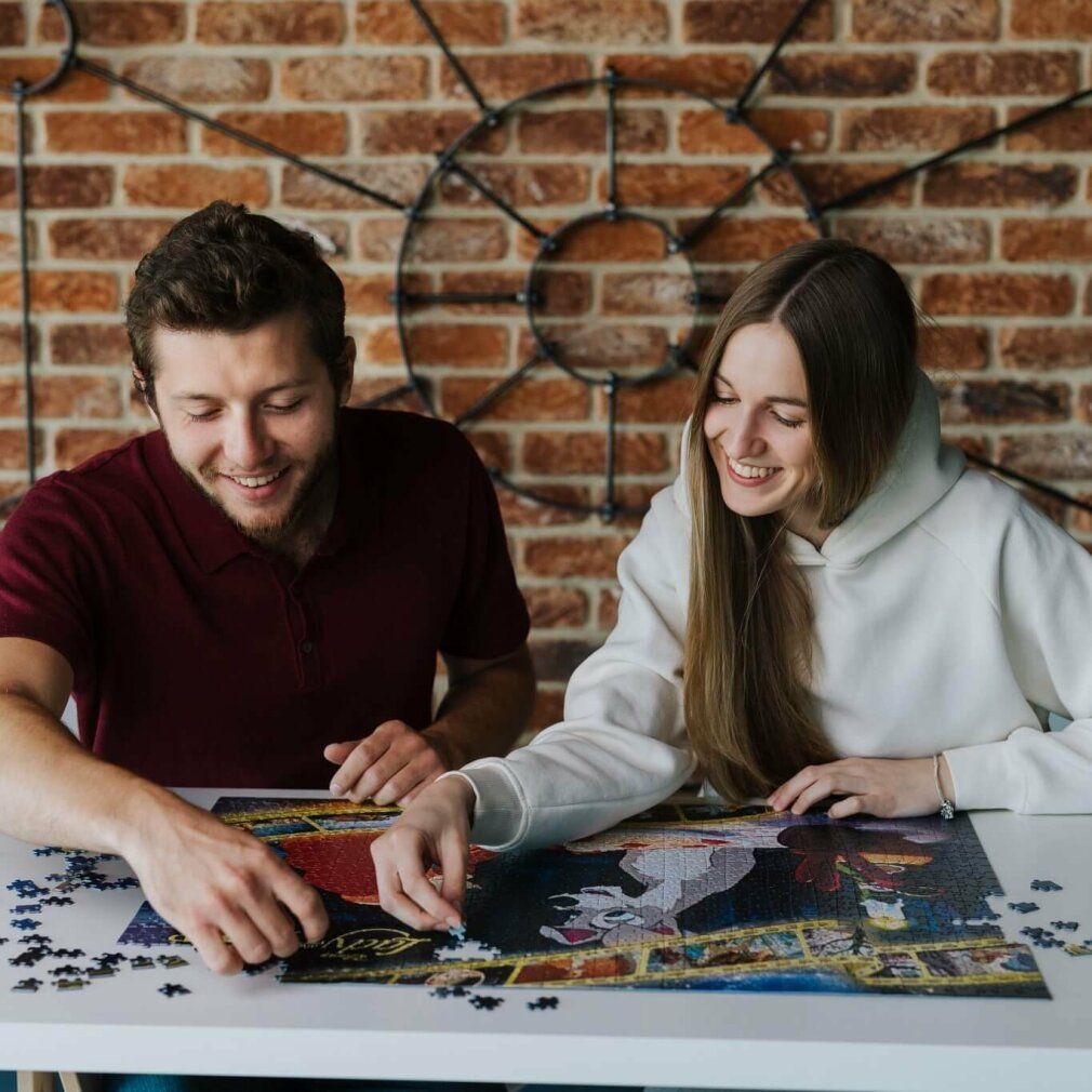 trefl Puzzle Premium Plus Iconic Moments: Lady and the Tramp 1000 pezzi