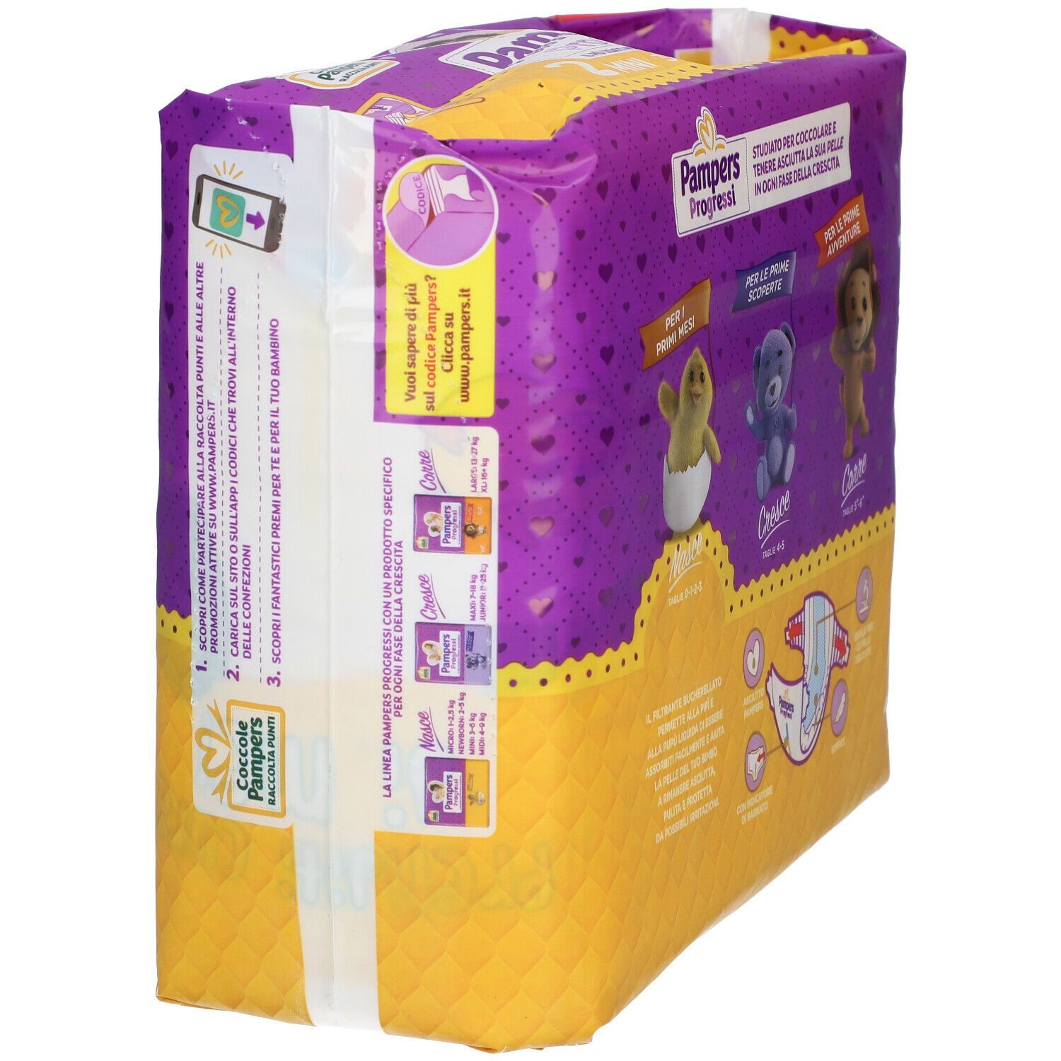 Pampers Progressi 2 Minin 3-6 kg