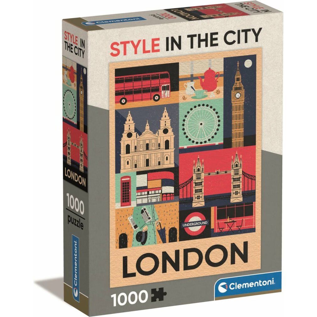 Puzzle da 1000 Pezzi - Style in the City: London