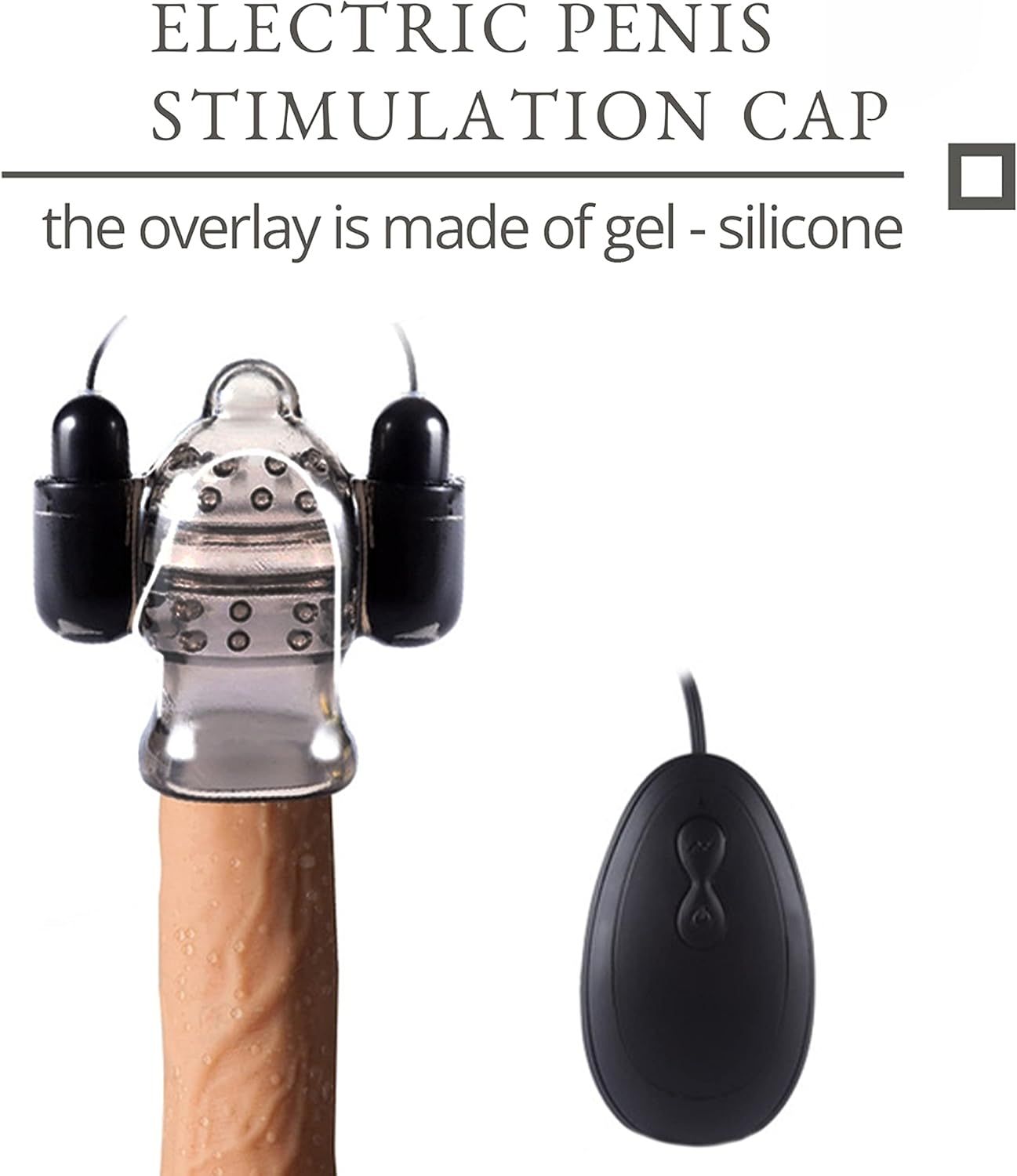 FOPS stimolatore per il glande per uomo, anello stimolante (cockring)